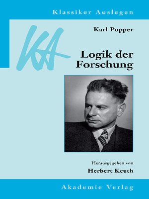 cover image of Karl Popper